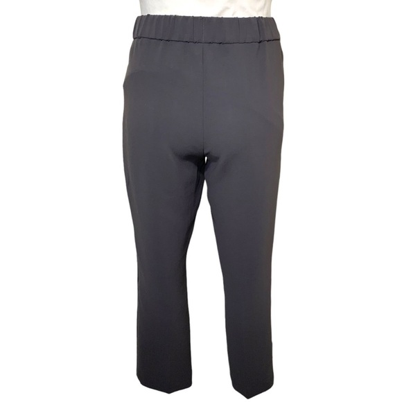 Aritzia Wilfred Ankle Pant Trousers Sz 2 Gray Crepe Straight Taper Casual Dress - Picture 4 of 12